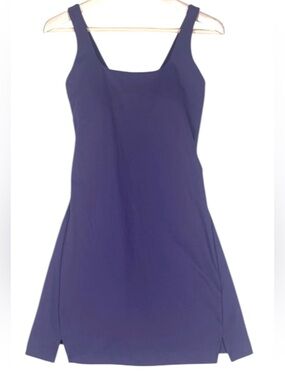 Old Navy Powersoft Tennis Pickleball Dress Womens Small Plum Purple Athleisure